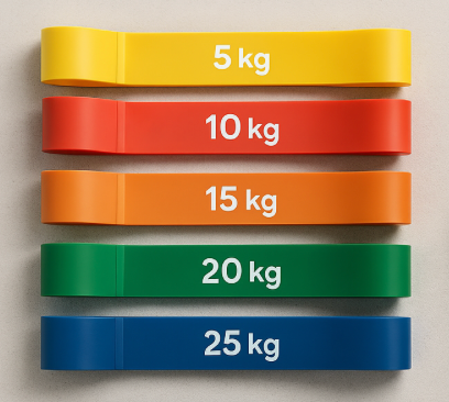 ERGON™ PRO - Pack of 5 Resistance Bands